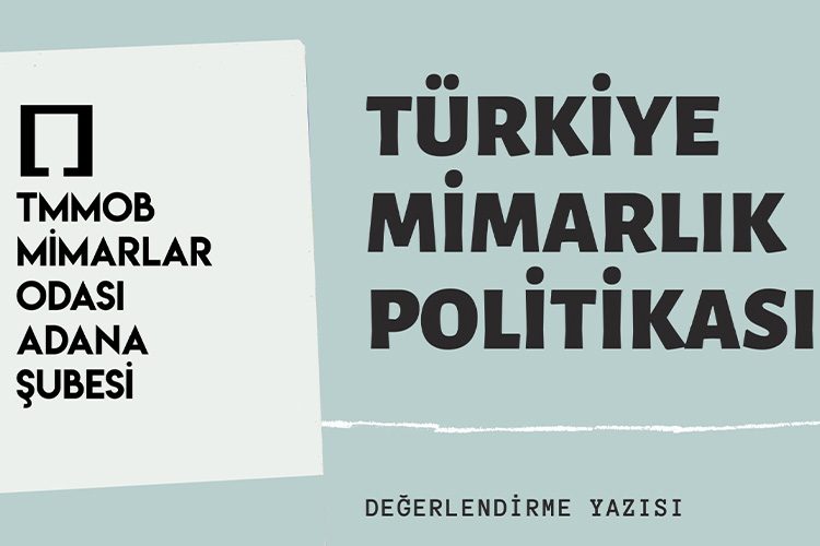 Türkiye Mimarlık Politikası Hakkında, Ozan Tüzün